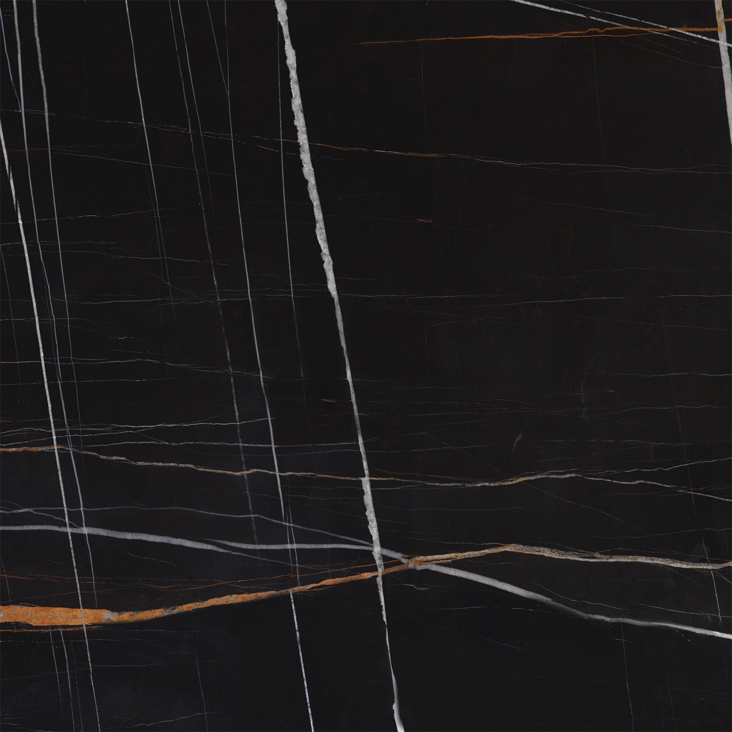 K-1004/MR Marble Trend Nero Dorato 600x600x9 Kerranova