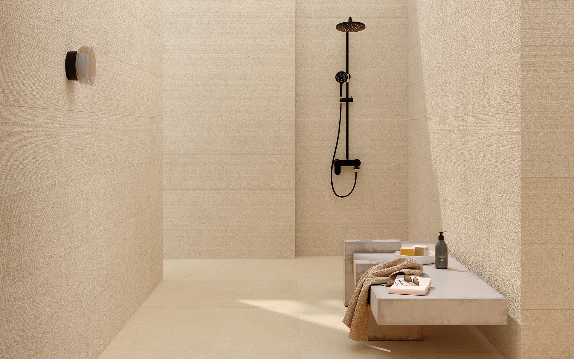 8929989 Victorian Stone Moon Cream Flamed 120x60 Iris Ceramica фото 8