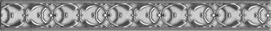 Alhambra Silver Moldura 3.5x29.75 Aparici