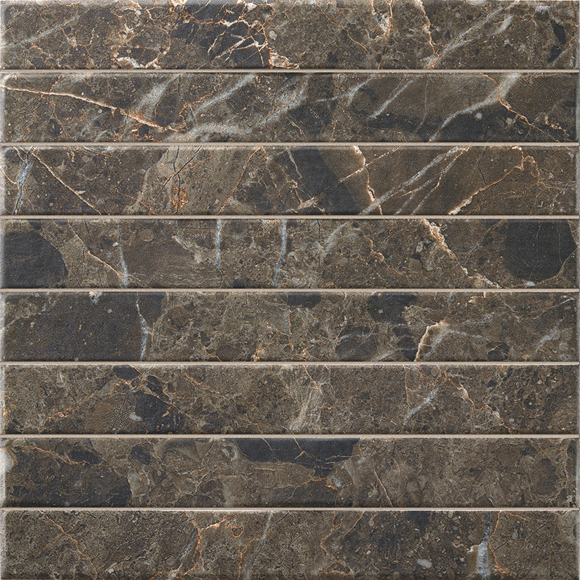 Capri Brick Black 35x35 La Platera