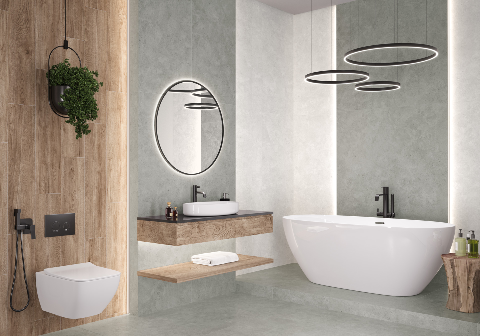 GFA3060SHP07R Sharp матовый карвинг 300x600x9 Alma Ceramica (Уралкерамика)