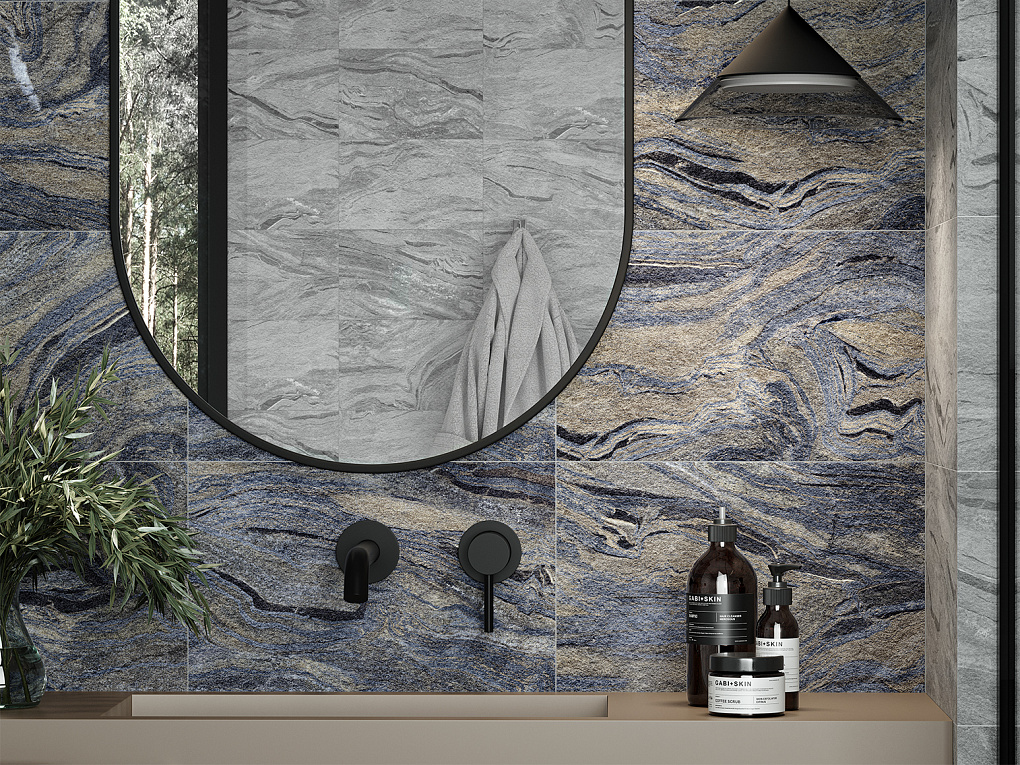 010100001564 Стрим серый верх 01 25x40 Gracia Ceramica