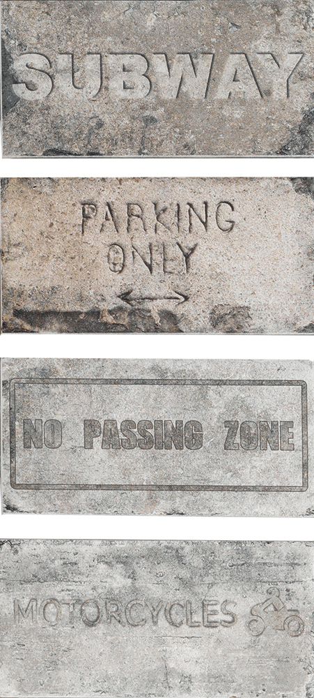 1048425 New York Road Signs Mix Soho 10x20 CIR