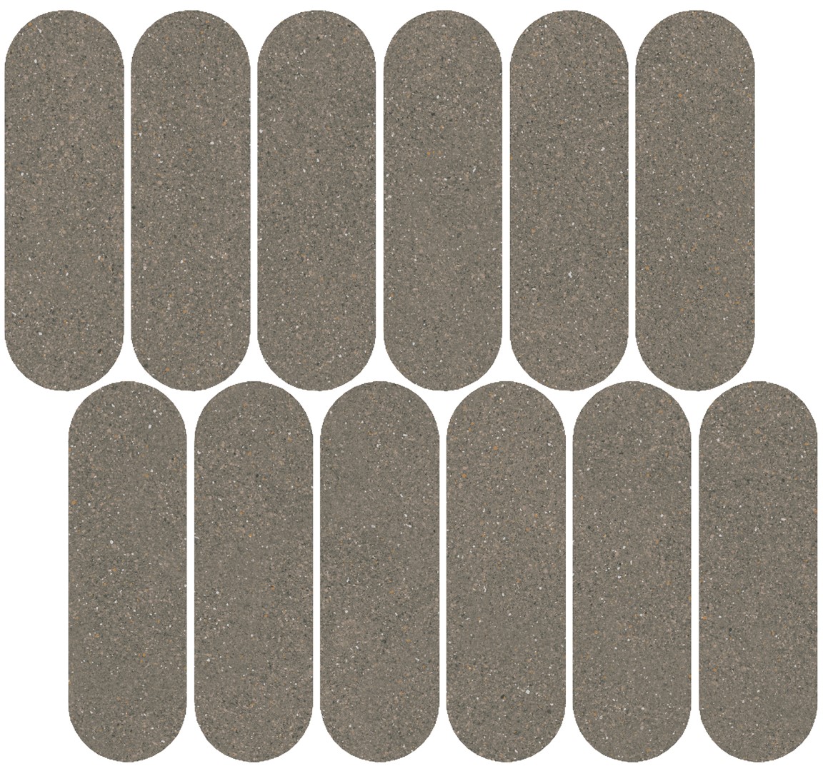 ID146 Джиминьяно наборный коричневый матовый 30x32 Kerama Marazzi фото 3