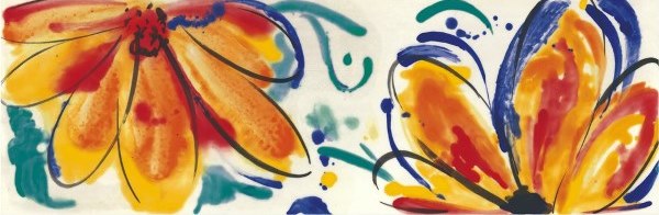 FLOWERS SUN MIX 20x60 Imola Ceramica