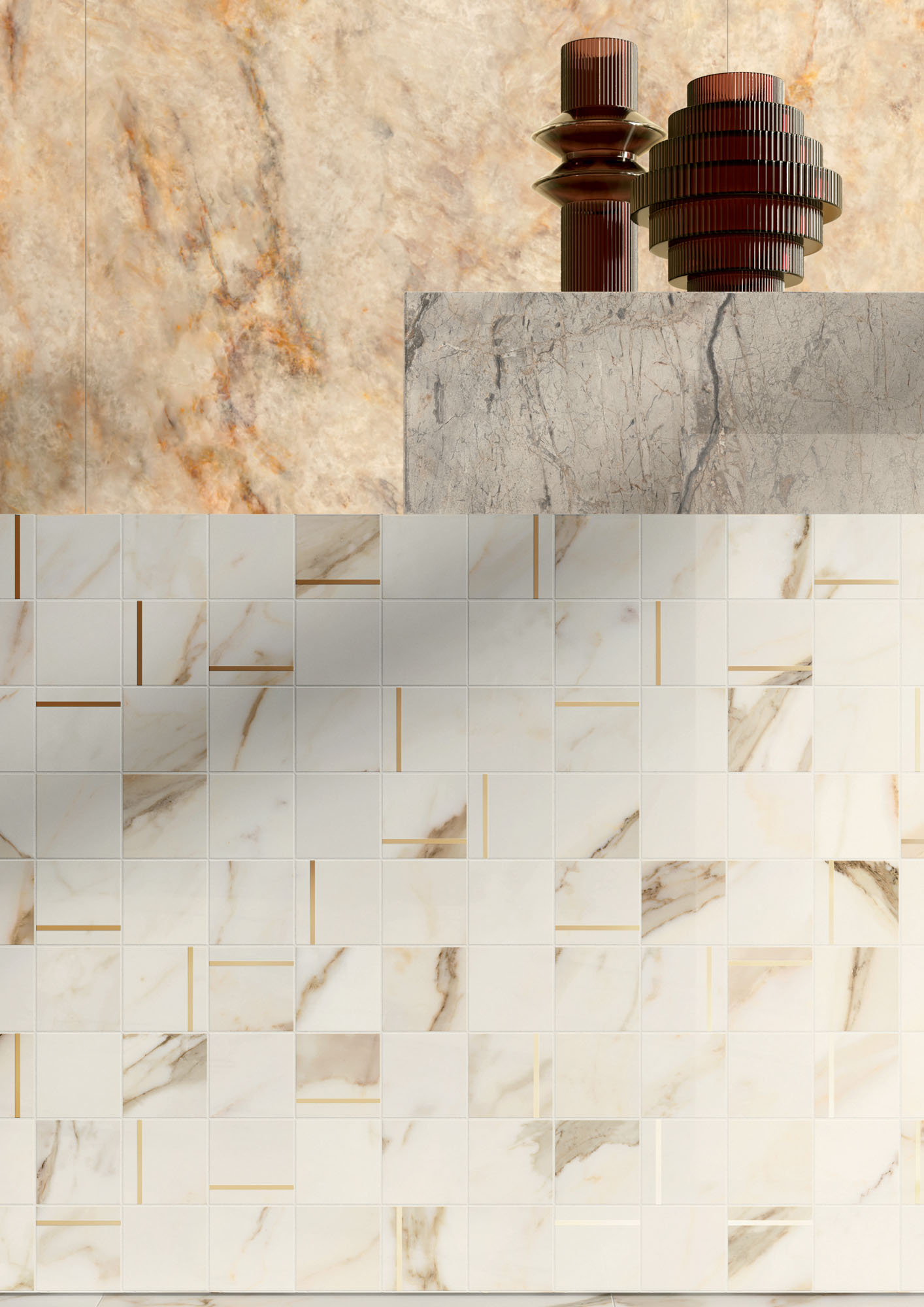 AIAT Golden White Matt RT 60x120 Caesar