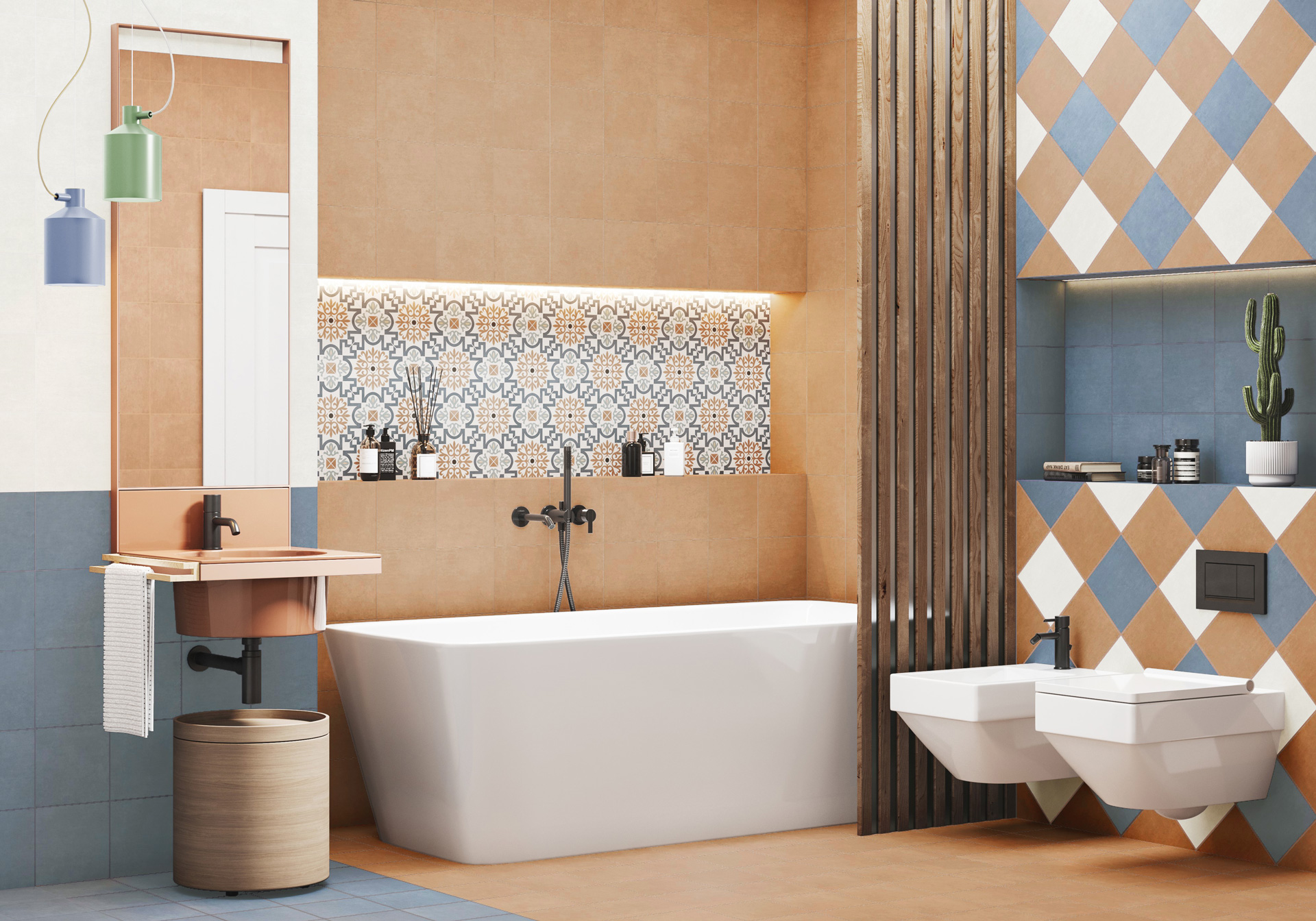GP2020DNA09 Honey матовый 200x200x8 New Trend