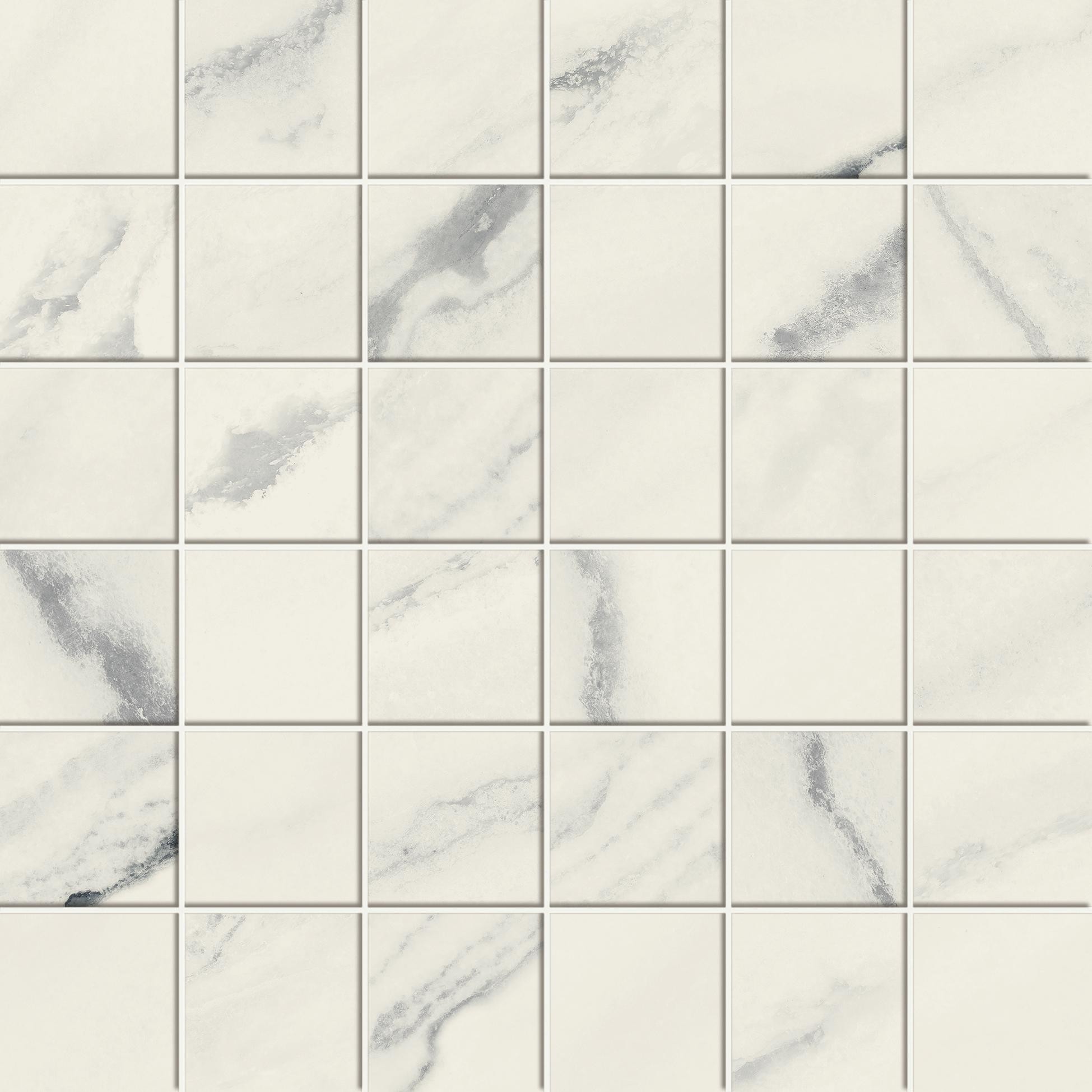 610110001052 Forte dei Marmi Panda White Mosaic Lap 30x30 Atlas Concorde Russia