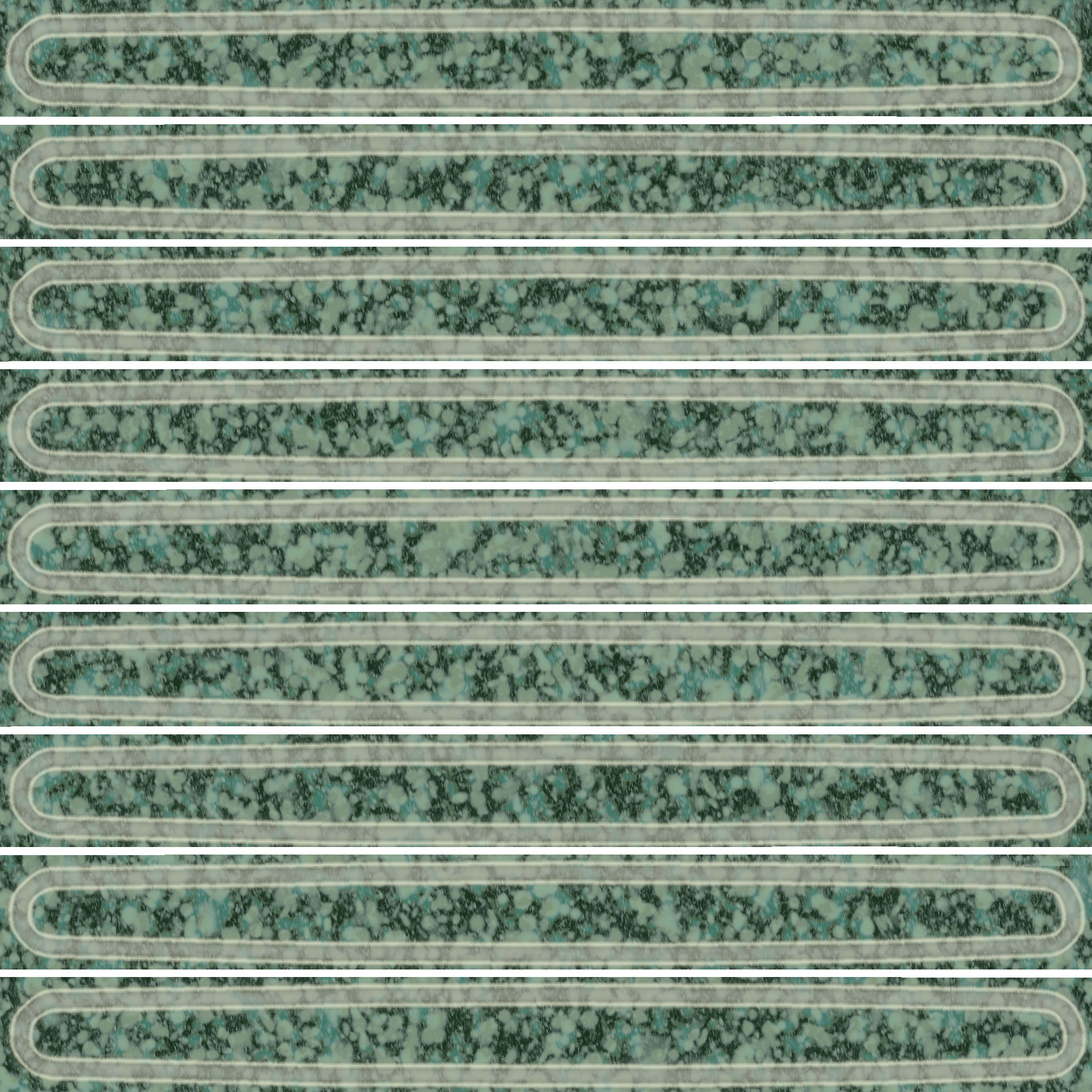 KMD2SOB006BN Декор чипсет Далия зелёный глянцевый 20x20x0,95 Kerama Marazzi