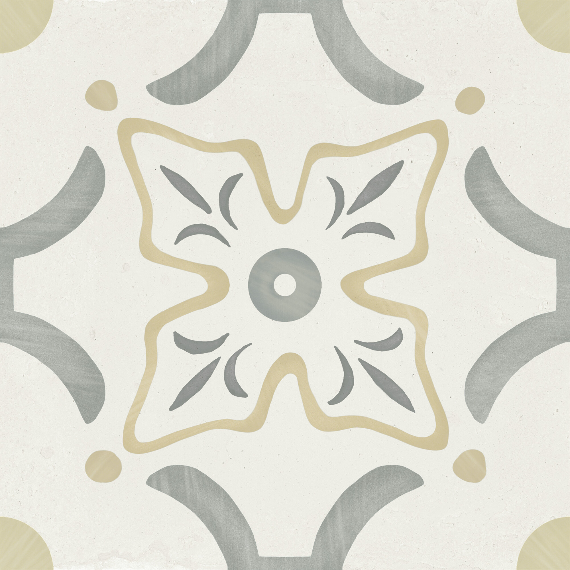 40459 Llevant Yellow Flower LT 22.3x22.3 Harmony