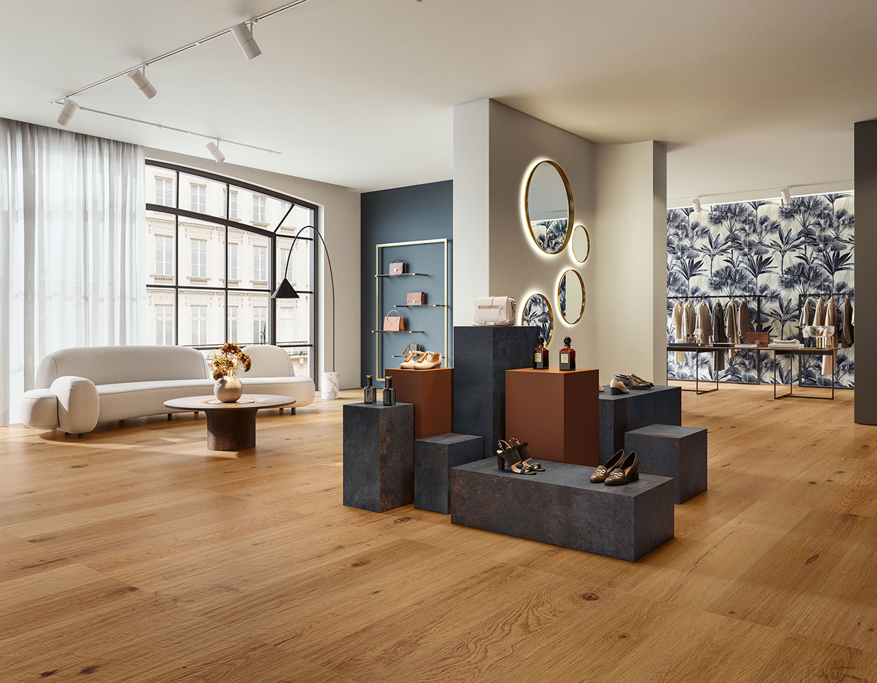 1097187 I Rovere Intenso Asse Rett 30x120 Serenissima Cir фото 2