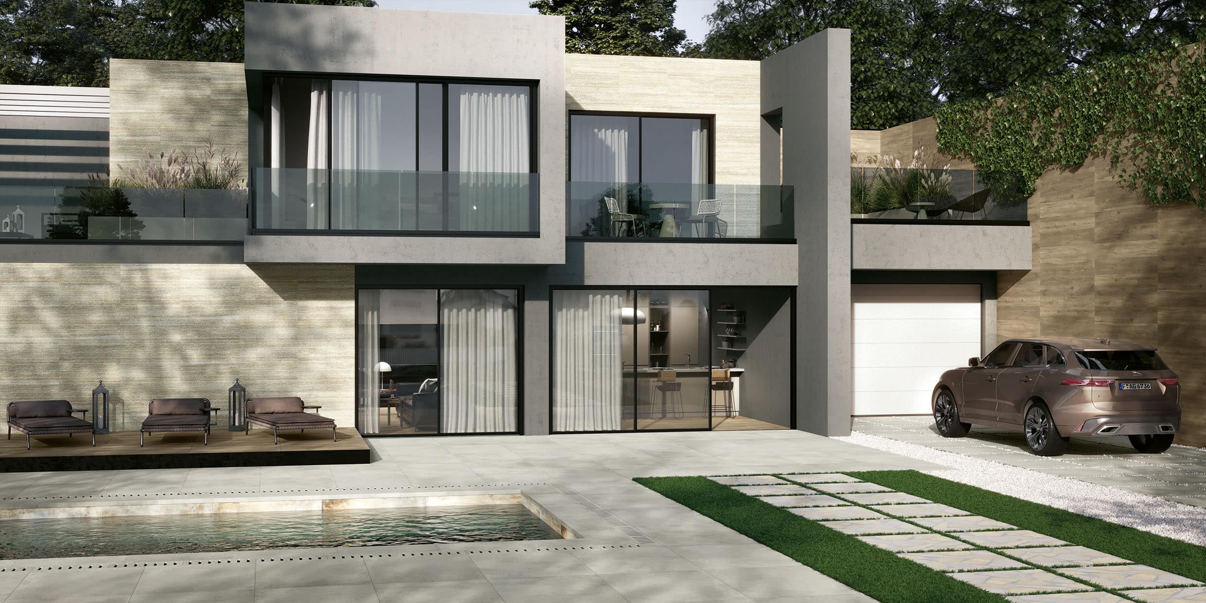 192811 Bianco Ribbed 30x90 Sichenia фото 13