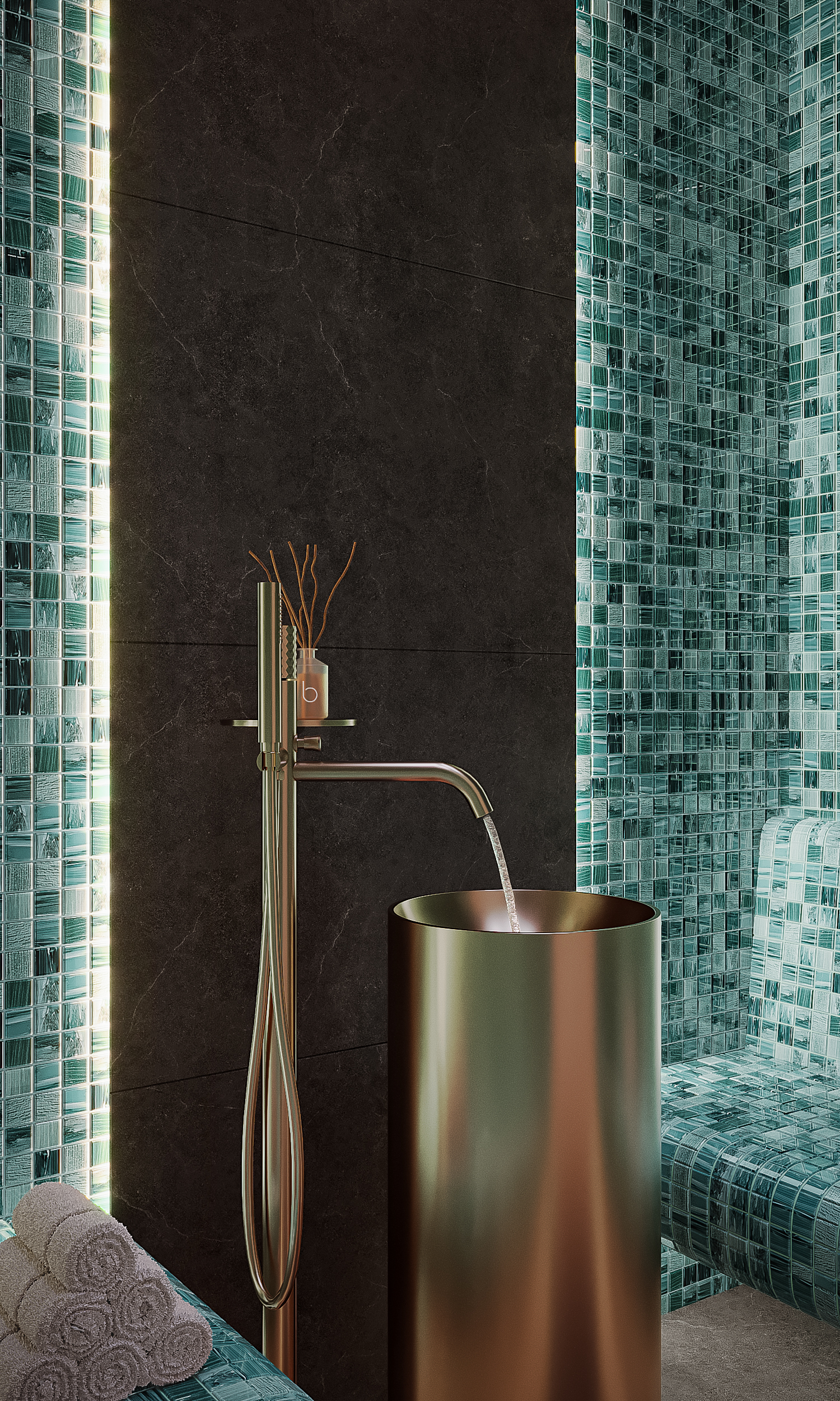 Green glass (стекло) 25*25 300*300 Bonaparte фото 40