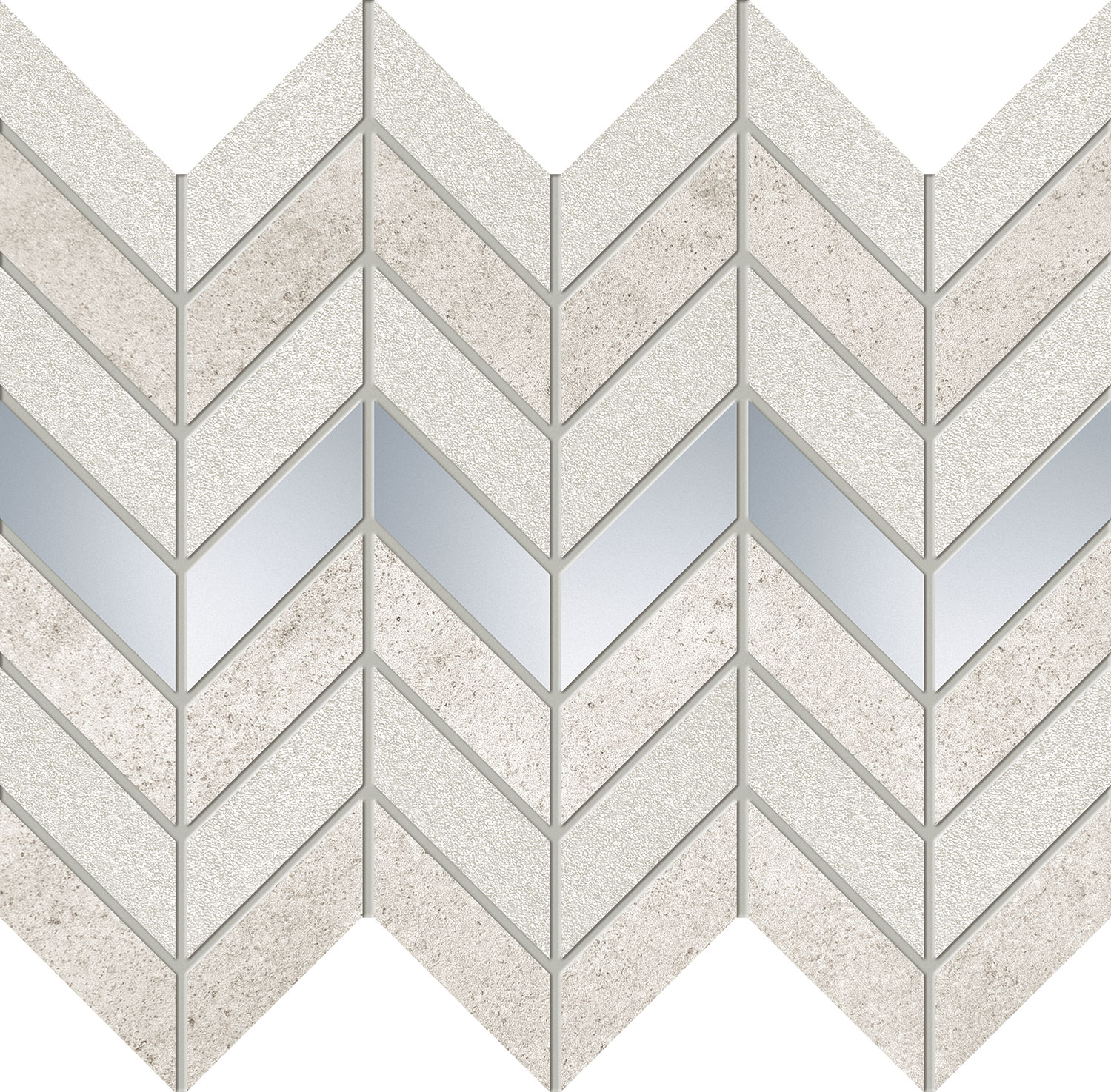 Mozaika Tempre grey 29.8x24.6  Tubadzin