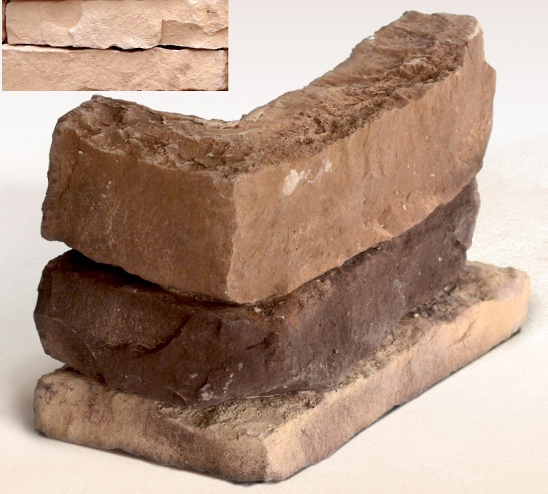 Колорадо 06-18 угловая 50х250(150)х125х30-60 (вариативный размер) Ecostone