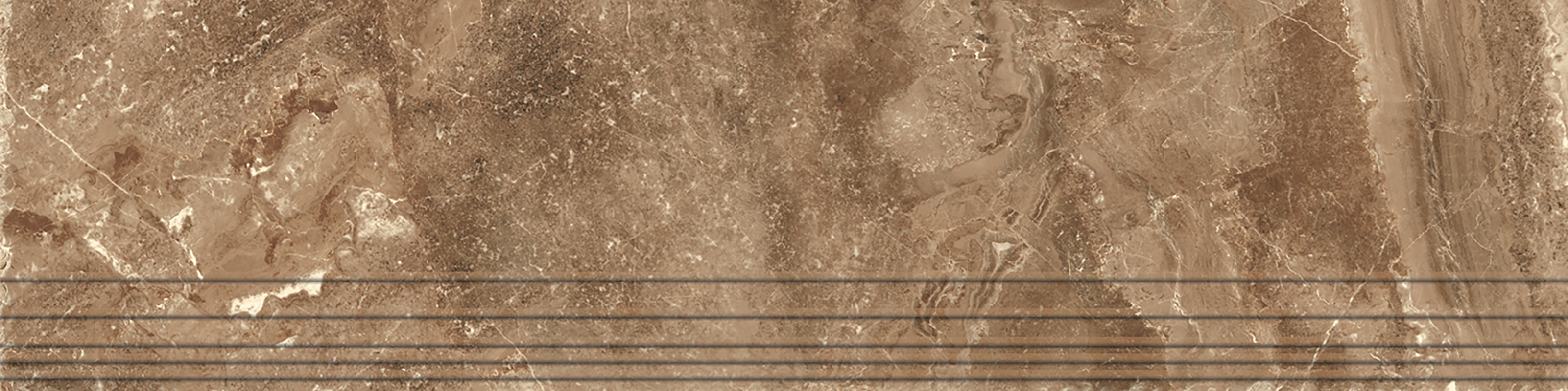GNR12030421-G Ступень Магма Коричневый темный граниль 1200x300x9.5 ProGRES Ceramica фото 4