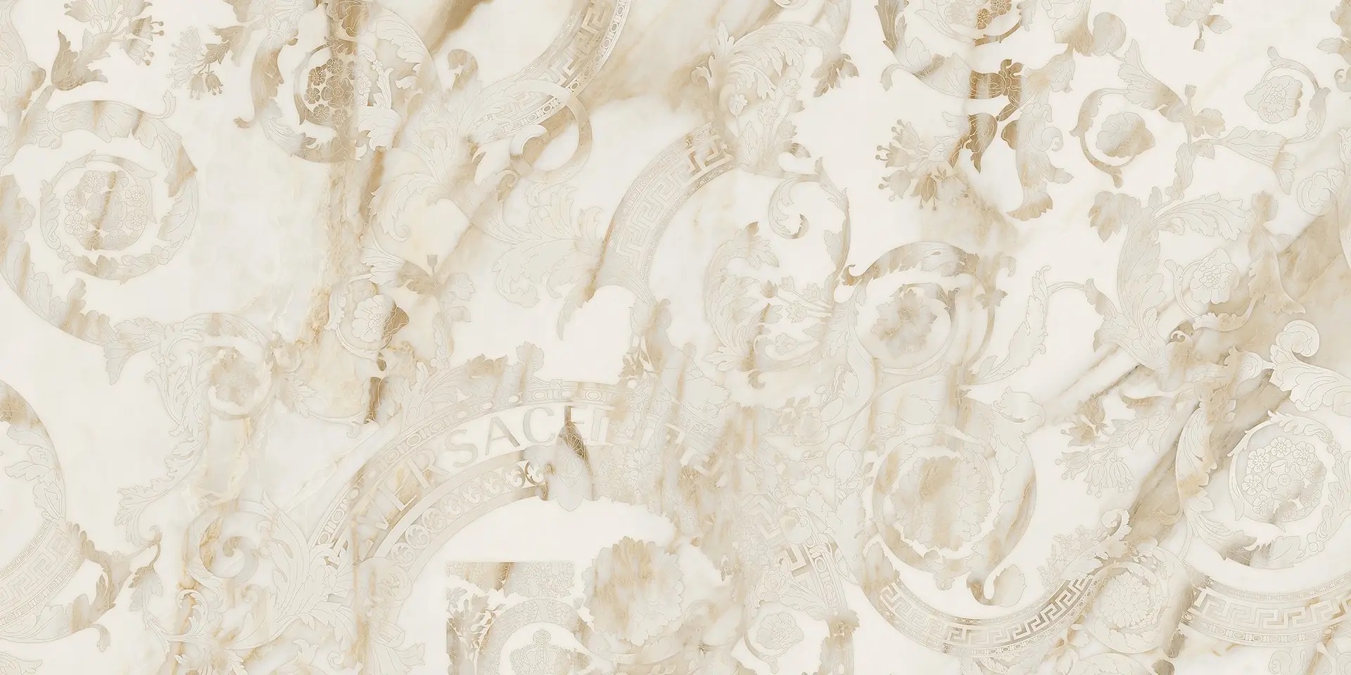 G67592 Calacatta Bright Megabarocco Lux R 60x120 Versace (Gardenia Orchidea) фото 7