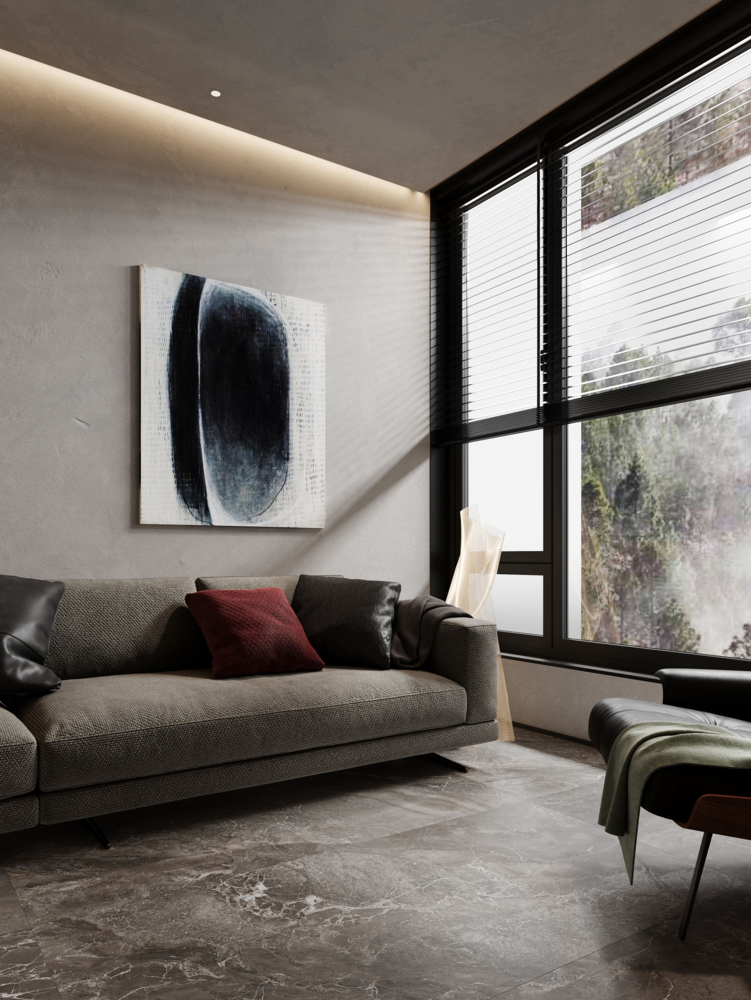 Nebula 3D Matt glazed 60x120 Kasor Ceramics фото 4