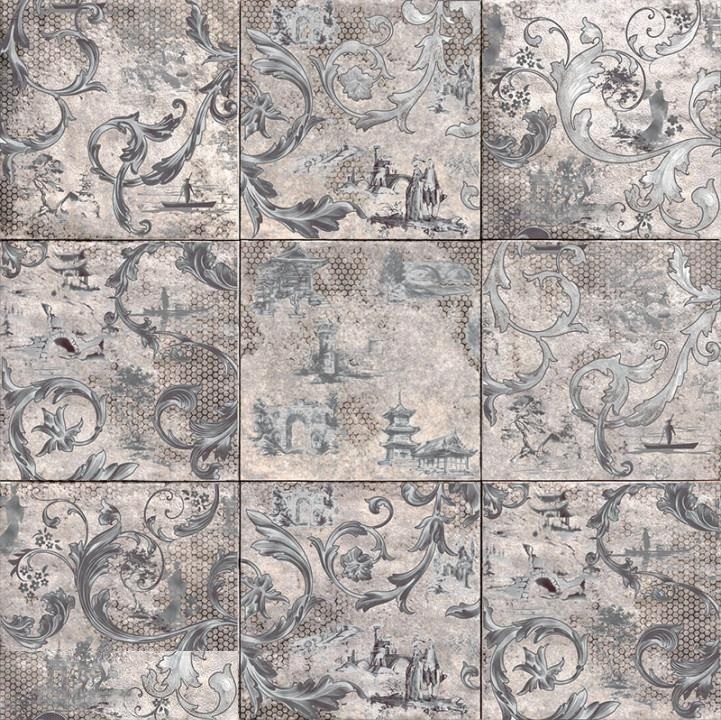 Декор SINGAPUR GREY 20*20 Mainzu