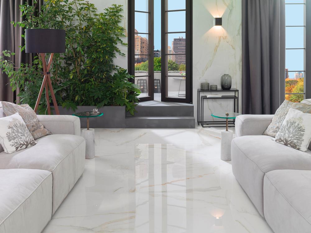 100332619 Calacata Gold Polished 120x270 Porcelanosa фото 7