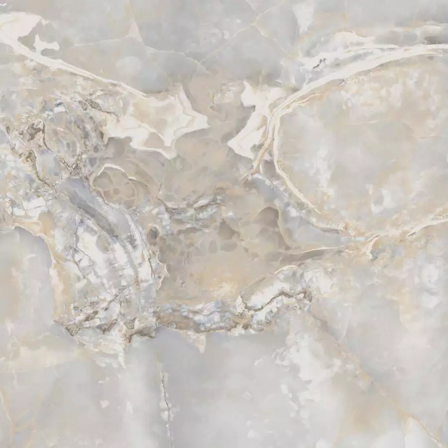 PR122  Speranza Gold Light Grey Polished 600x600 PrimaVera