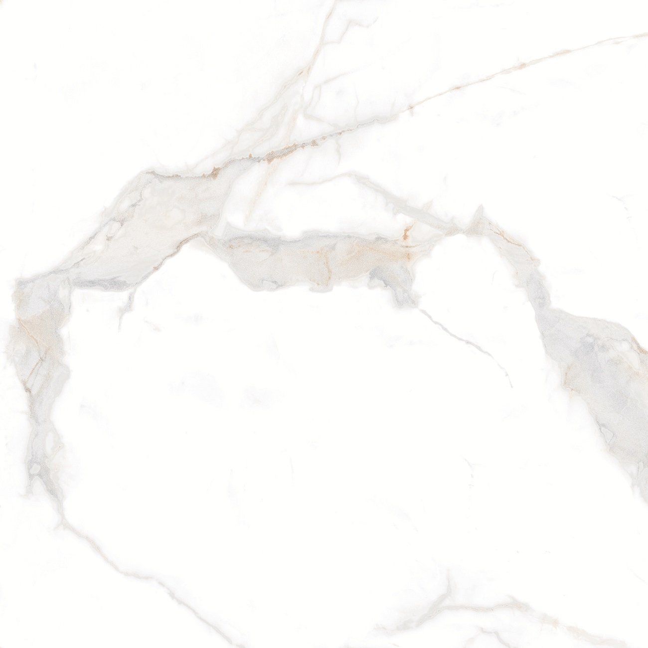 Statuario Marco Shiny Sugar 60x60 Ocean-Ceramic