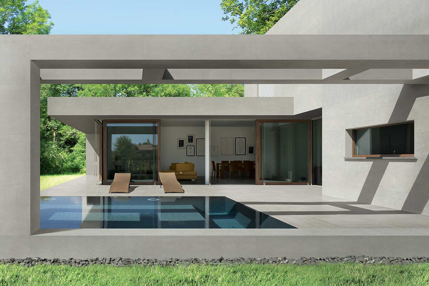 752770 Matrice Trama 3 F4 Azzurro Ret 80x80 Cedit