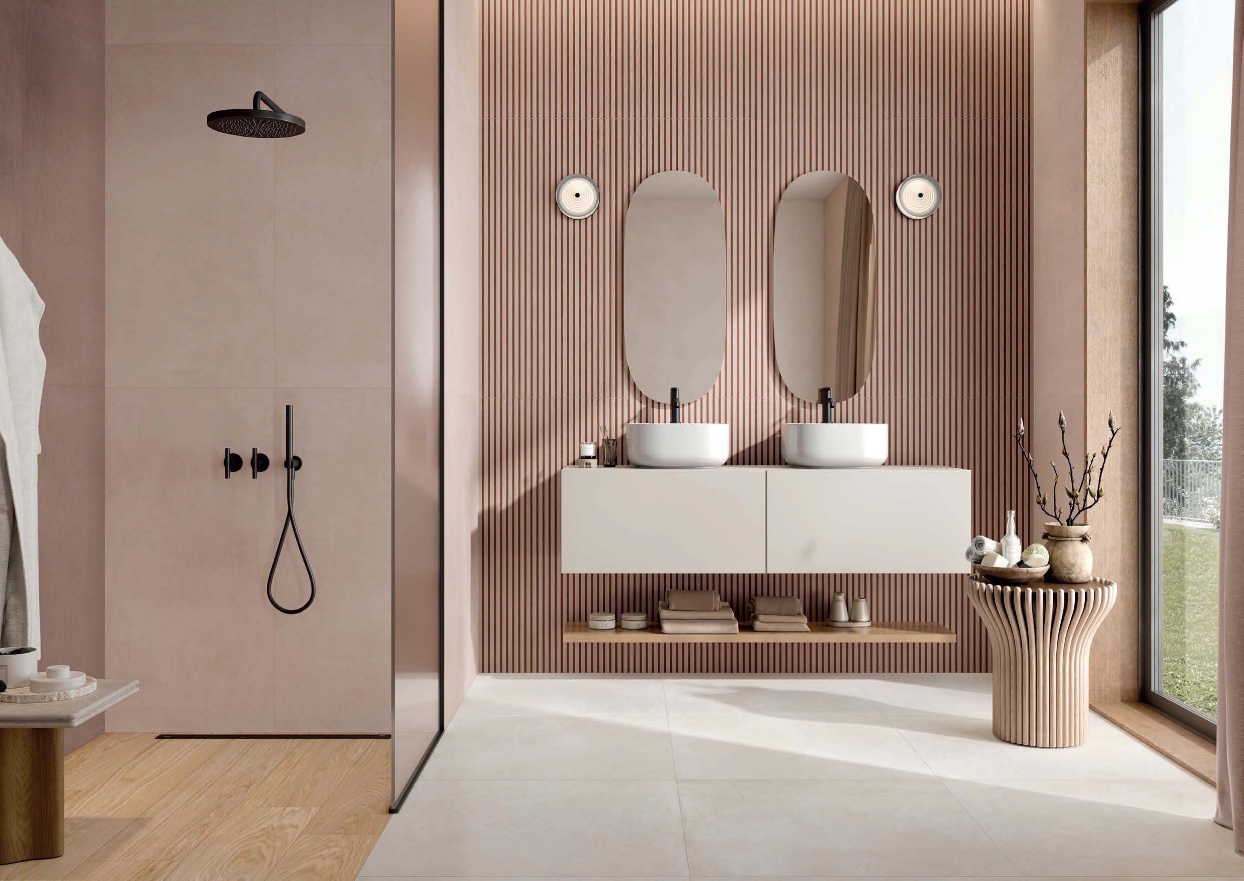 J93264 Ludo Nova 3D Cipria Terra Rett 60x120 RHS (Rondine) Ceramiche фото 6