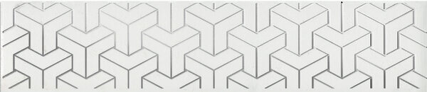AD/A569/6397 Бордюр Ломбардиа белый 25*5.4 Kerama Marazzi