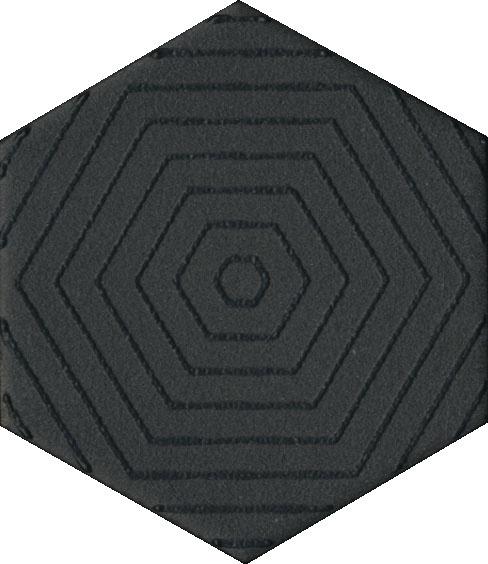 OS/B241/63001 Декор Агуста черный 6х5,2 Kerama Marazzi