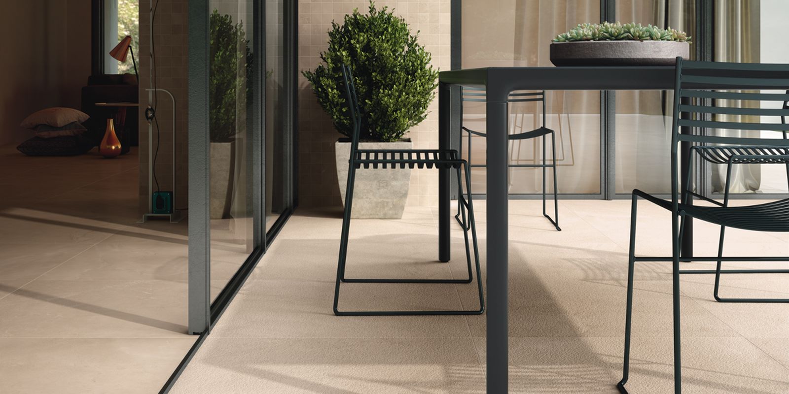 GNSH 75N RM Nero 75x75 Imola Ceramica