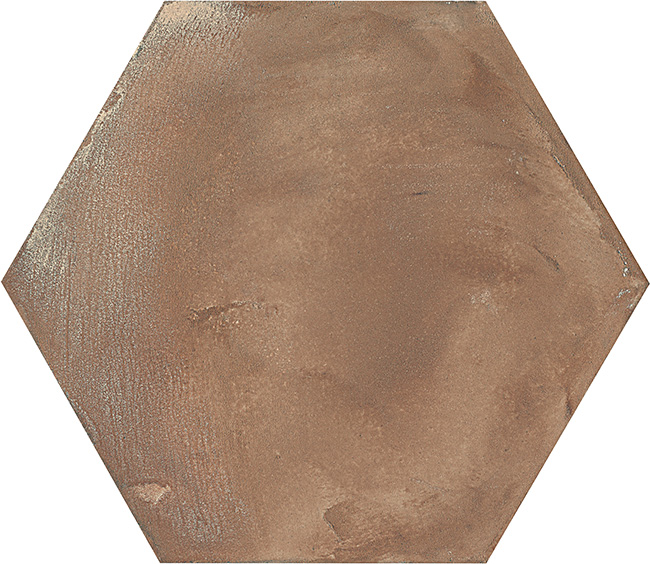 0091 Terra Rosso Esagono 25х21,6 Marca Corona