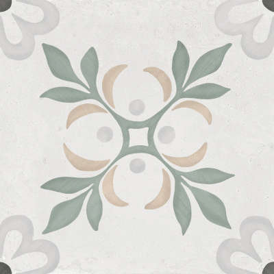 3386036156 Sirocco Green Garden 9mm R10 22.3x22.3 Harmony