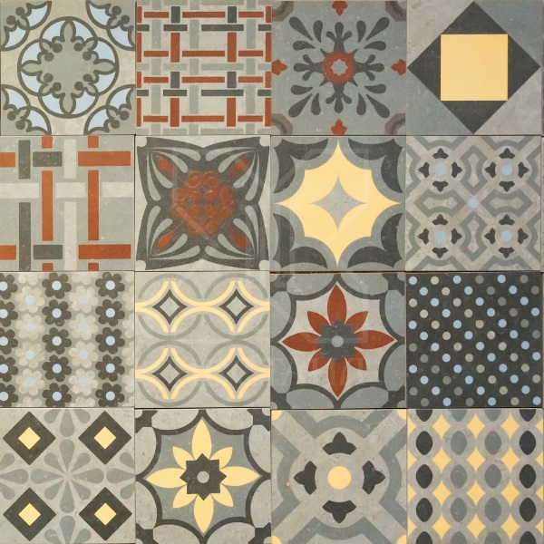 DEC 227K Cementine Color Mix Rettificato 20x20 Novabell