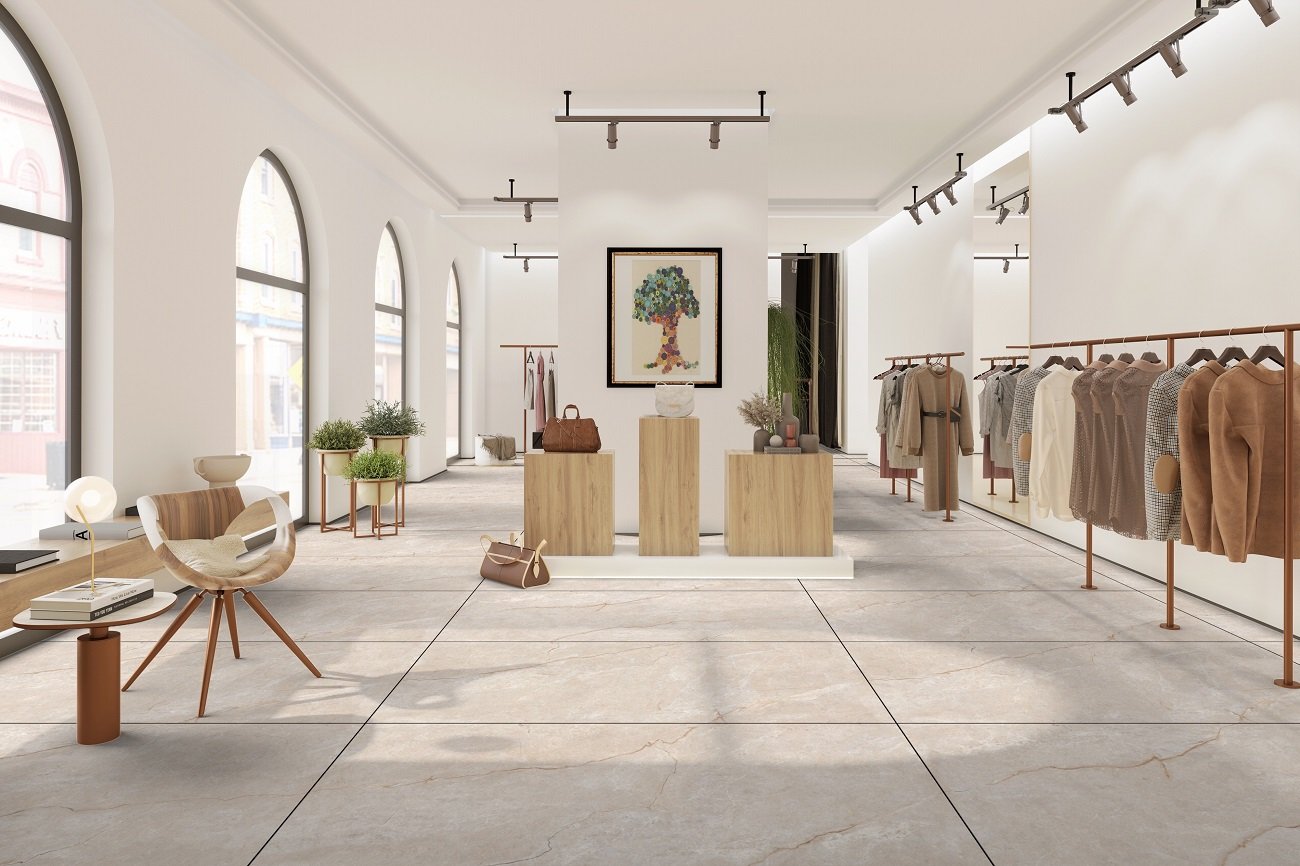 Infinity Ascot Beige Glossy 60x120 Ocean-Ceramic фото 12