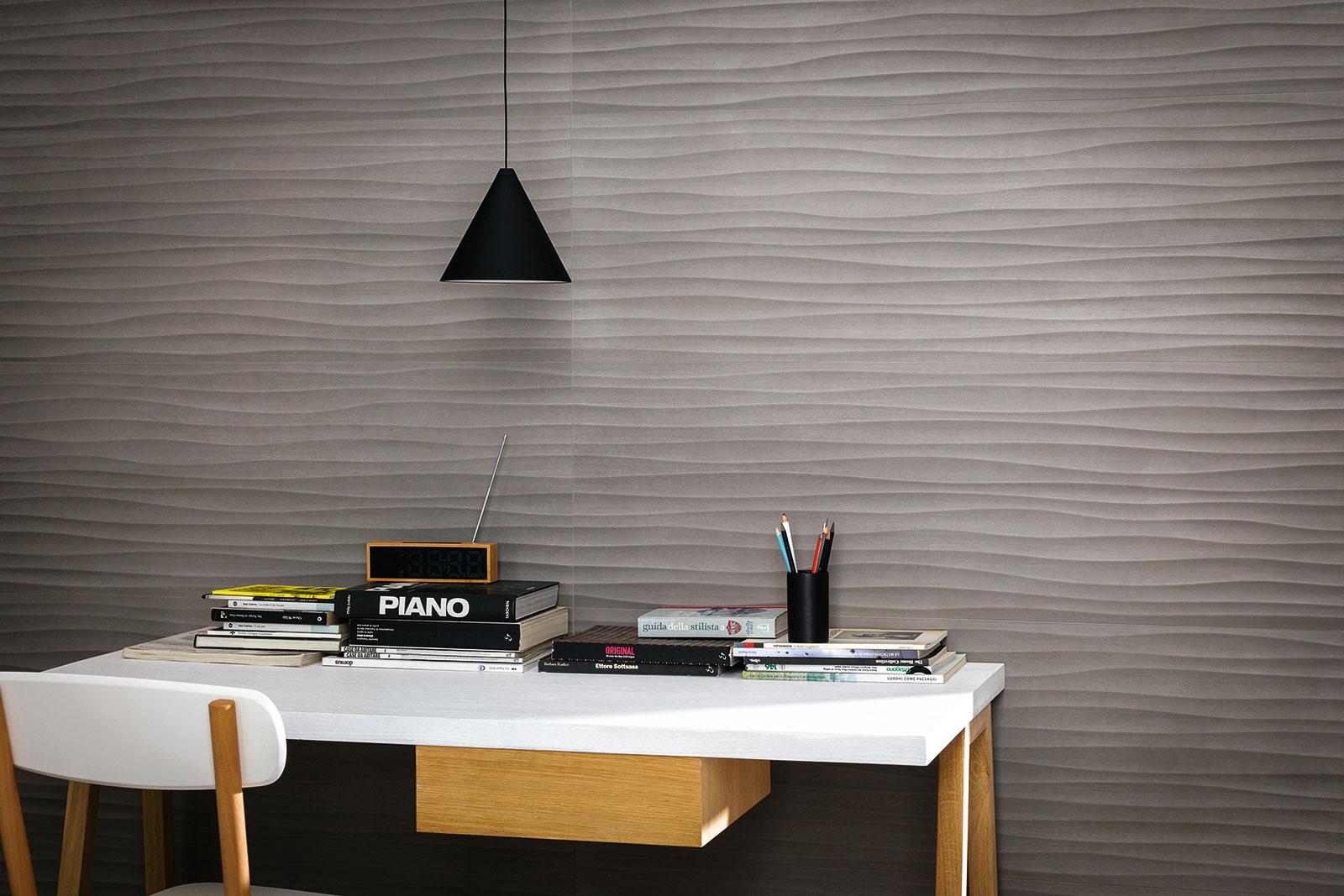 MMFX Materika Wave Struttura Fango 40x120 MARAZZI Italy