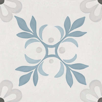 3386036518 Sirocco Blue Garden 9mm R10 22.3x22.3 Harmony