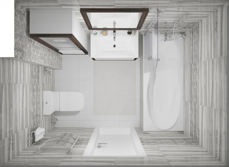 Декор Grace Fancy серый 20х60 Laparet