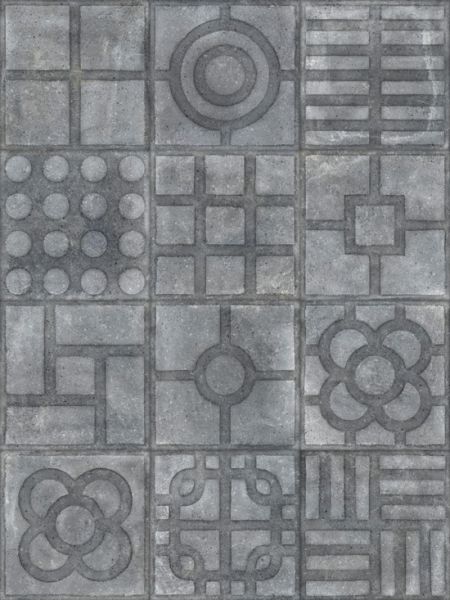 Paulista Grafito Mix 20x20 VIVES