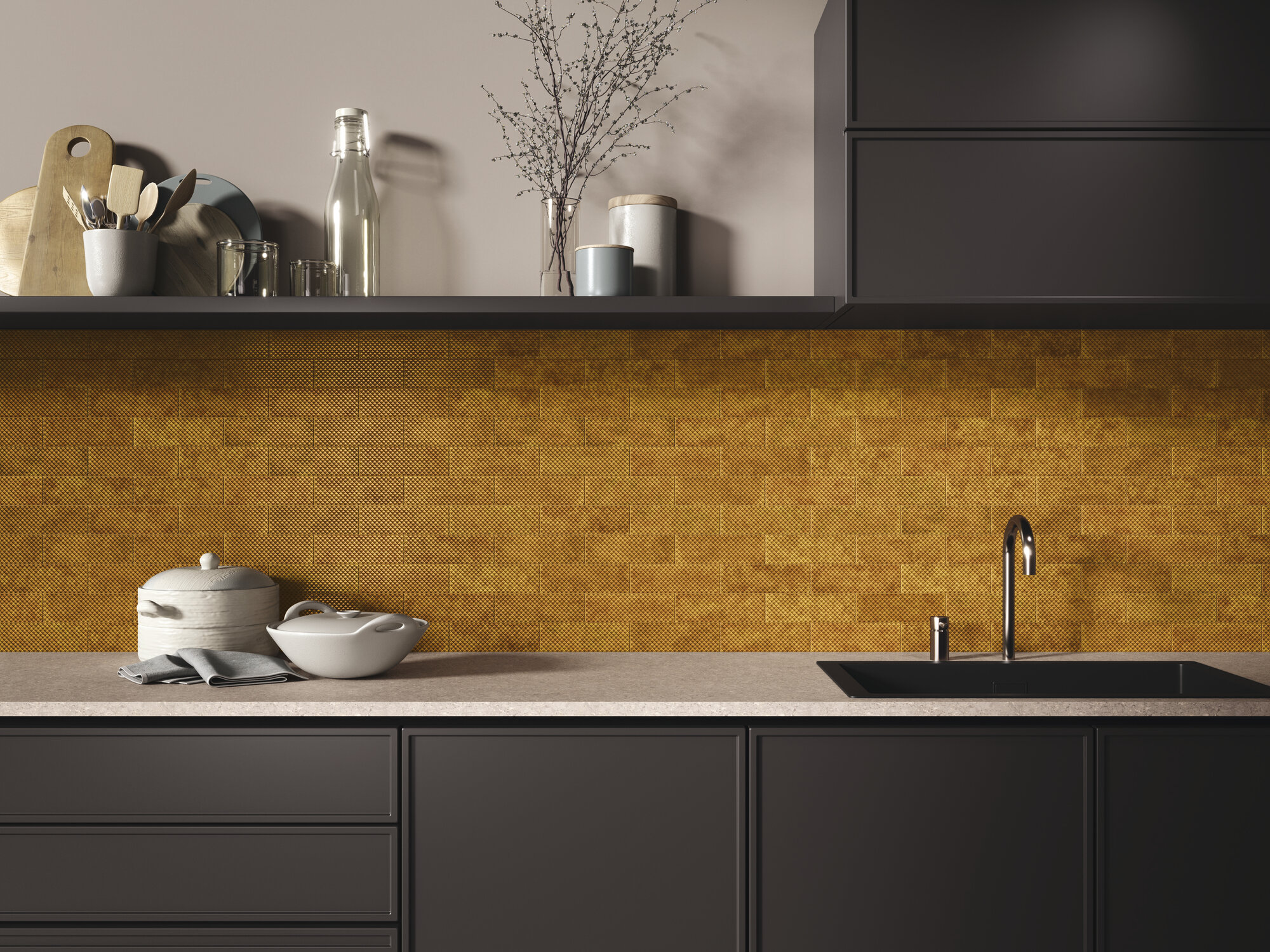 A041652 Acrux Amber 10x10 Ape Ceramica