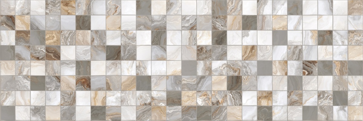 DG10-01 Hypnose Grey Decor 01 glossy 30x90 PrimaVera фото 4