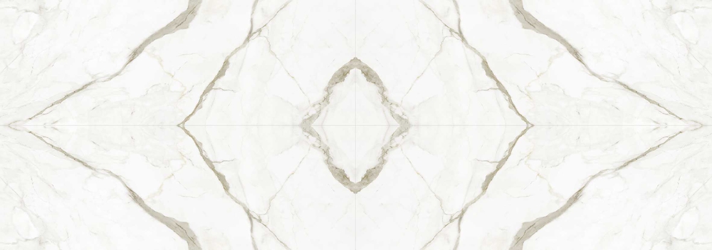 LAMFFM0034_IT I Naturali Marmi Calacatta Oro Venato Lucidato Bookmatch face A 1000x3000x5.6 Laminam