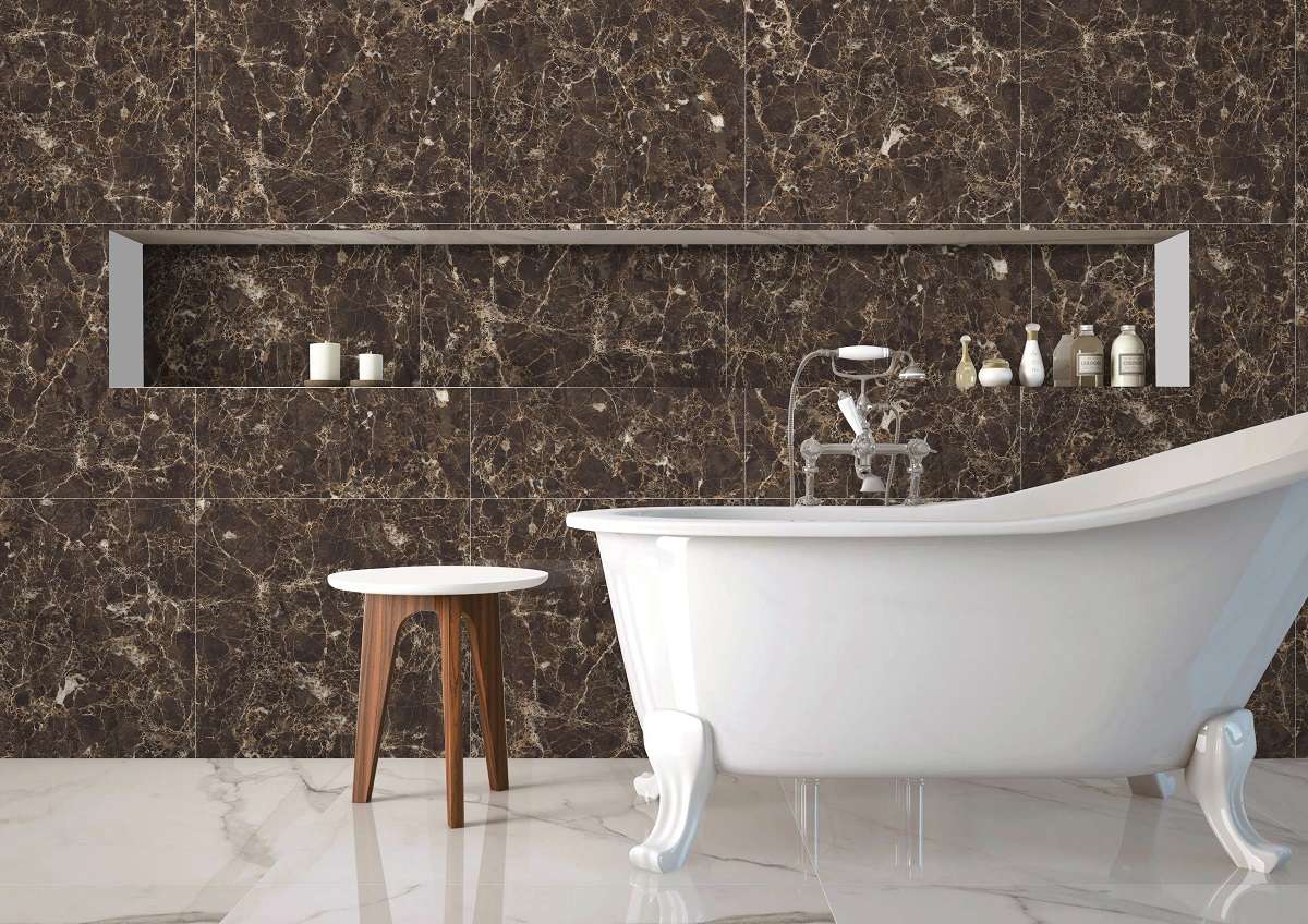Emperador Nuvo Italica Tiles