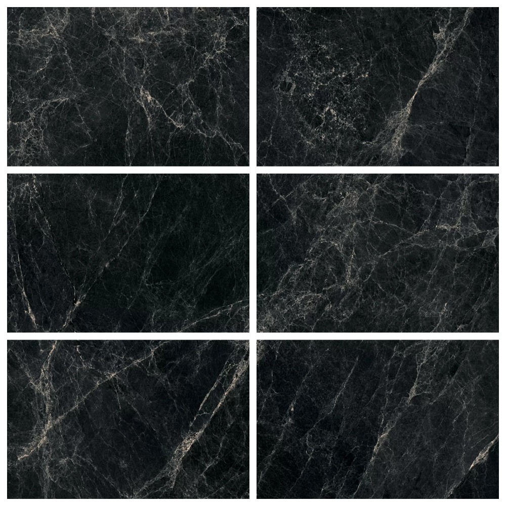 Образец 20х30 см керамогранита Duna - Worner Black sugar lapp. - 600x600 мм Duna