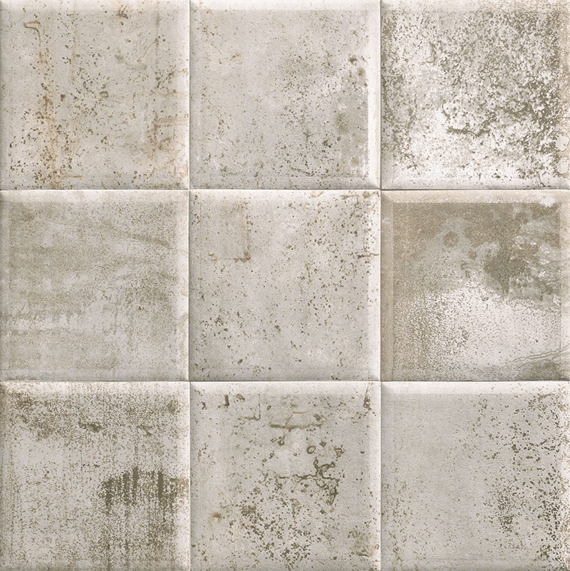 TIN-TILE GREY 20x20 Mainzu