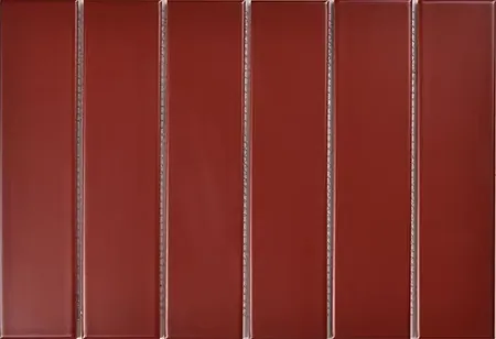 Y45P846 Strip Красная матовая 4.5x19.5 28.8x19.5 Porcelain mosaic