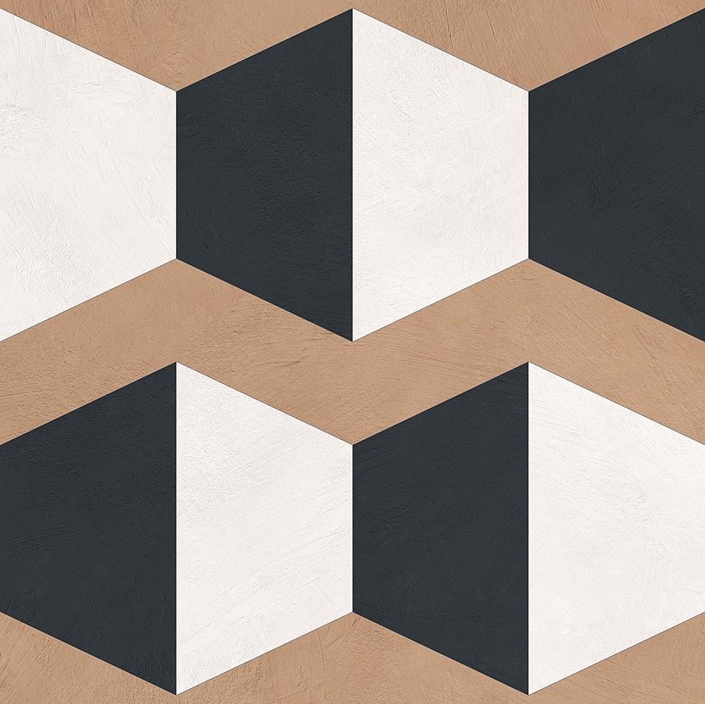 PF60017140 14oraitaliana Hexagon Nat Rett 60x60 ABK