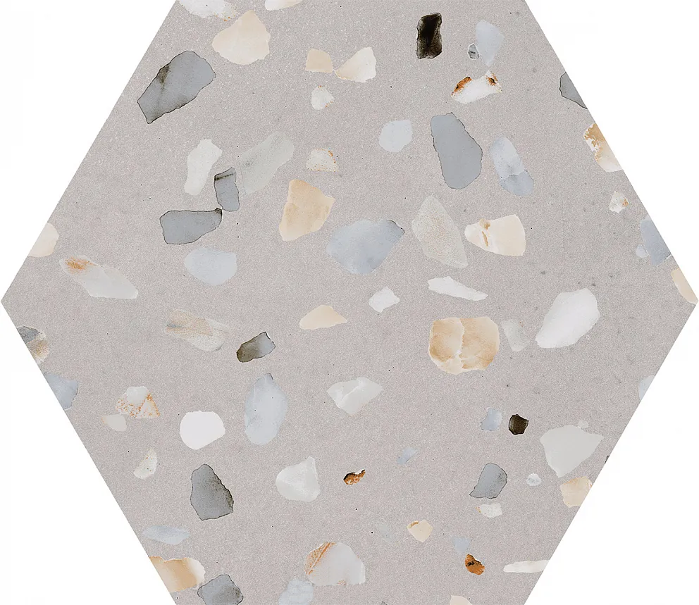 Hex.Doria Greige 25.8x29 Pamesa