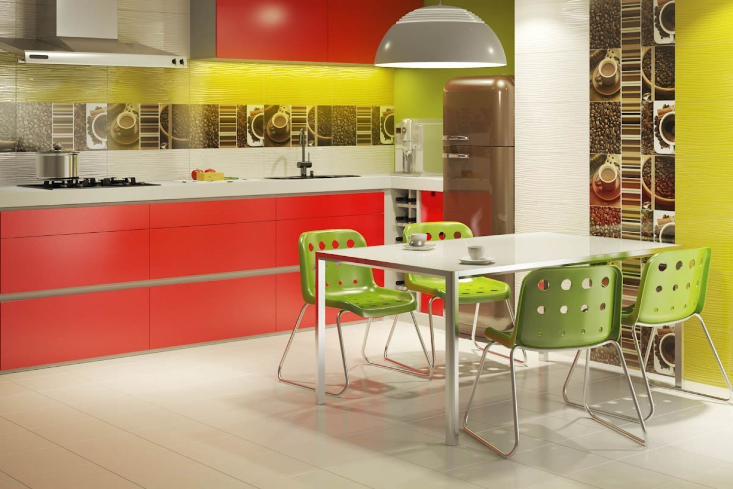 Uniwersalna Listwa Szklana Arancione 2,3х60 Paradyz