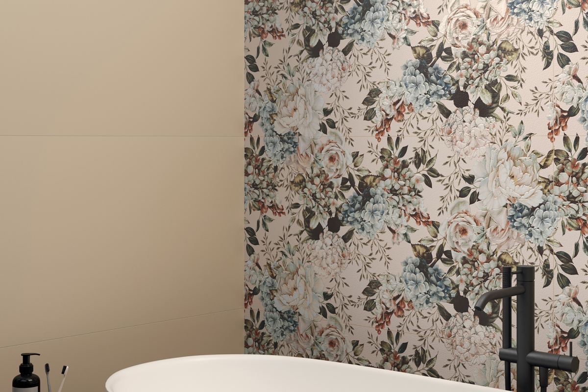 PF60009656 Gioia Brit Ret 60x120 Gardenia Orchidea (Versace)